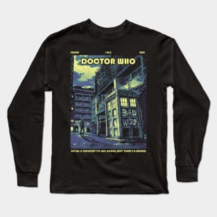 Doctor Who Night Vibe Retro Long Sleeve T-Shirt